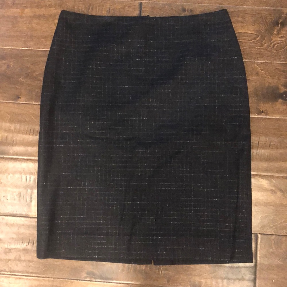 Theory Wool Pencil Skirt